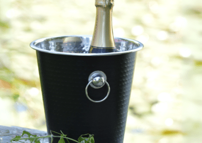 seau à champagne noir