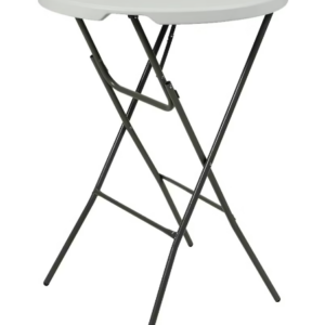 Table haute Ø 80 pliante