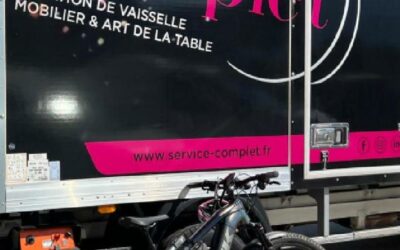On livre en camion, on rentre en vélo