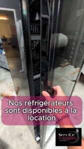 Location de réfrigérateurs pour vos événements