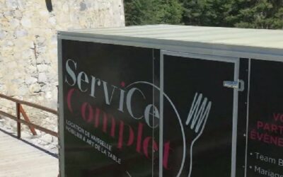 Mariage et réceptions en altitude : Service-Complet livre votre matériel jusqu’en Haute-Maurienne !