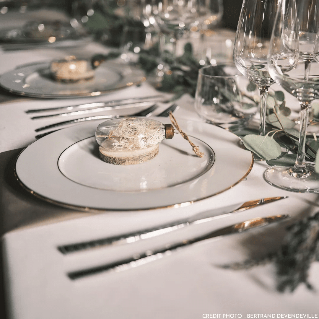 Assiettes filet Or