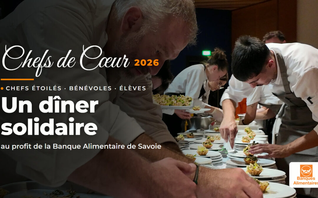 Chefs de Cœur 2026 en vidéo : le dressage des chefs étoilés à Montmélian