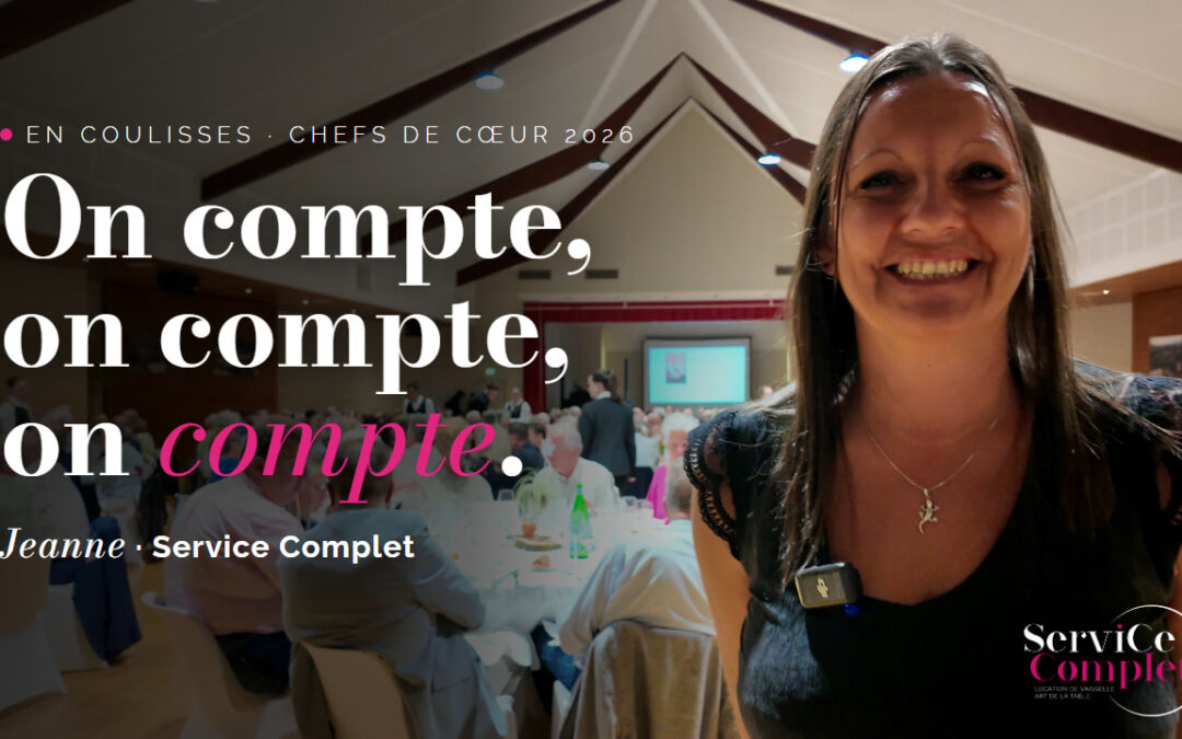 Location de vaisselle : les coulisses de Service-Complet racontées par Jeanne