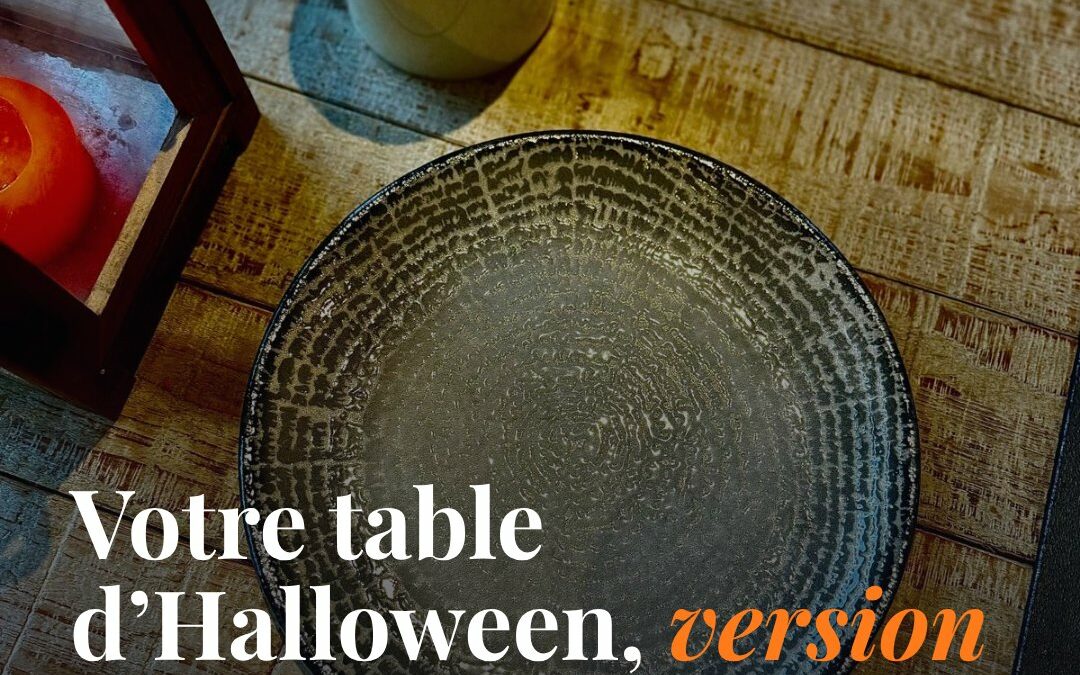 Table d&rsquo;Halloween chic : 4 idées de déco qui font de l&rsquo;effet (sans faire peur)
